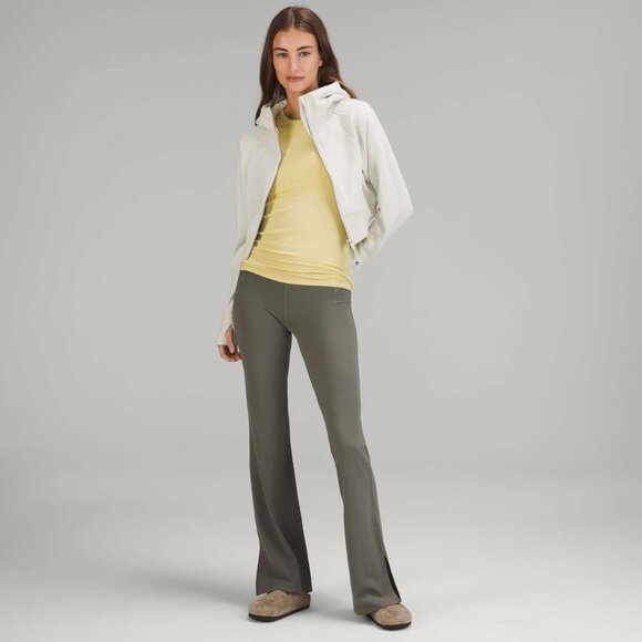 lululemon Bone Scuba Full-Zip Cropped Hoodie size 6 - Picture 3 of 14